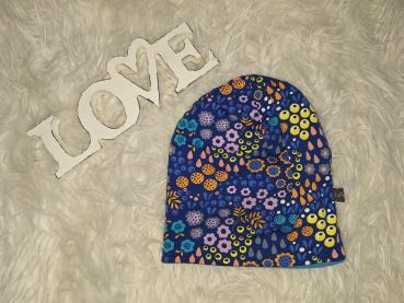 Beanie Kopfumfang 46-48cm "Flower"